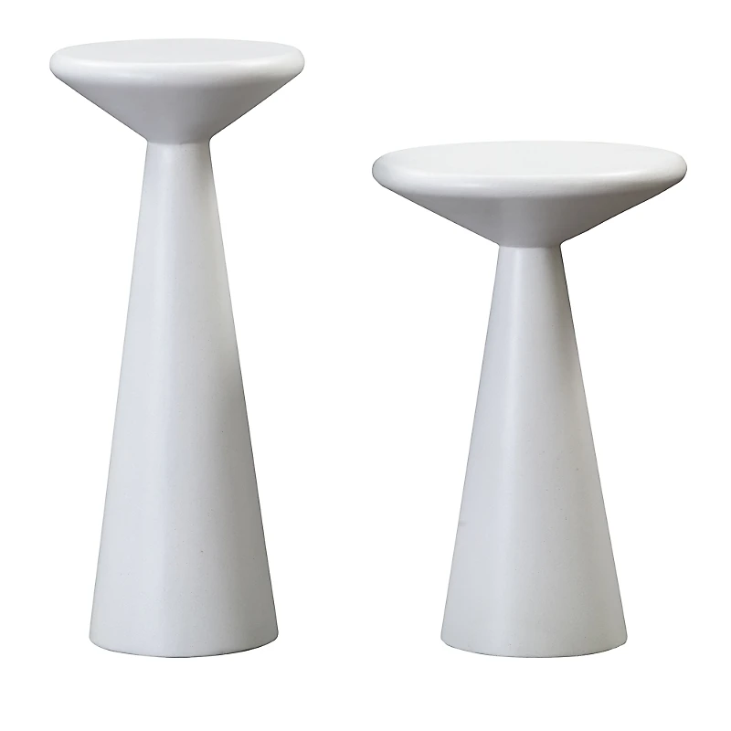 Tov Furniture Gianna Concrete Accent Tables - Set of 2