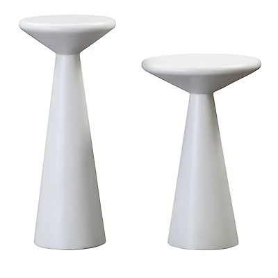 Tov Furniture Gianna Concrete Accent Tables - Set of 2