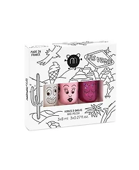 Nailmatic nail polishes set Las Vegas 3-10 - Ages 5-7
