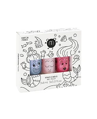 Nailmatic nail polishes set Mermaid 3-10 - Ages 5-7
