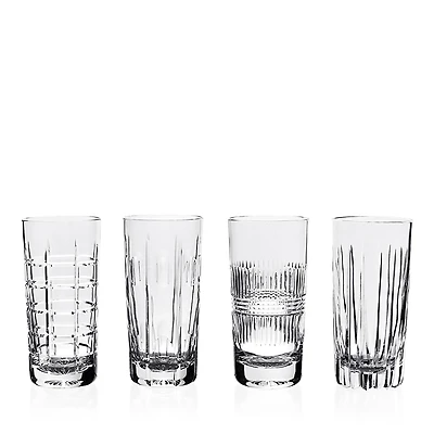 William Yeoward Crystal Skye Highball Tumbler 4-Piece Gift Set