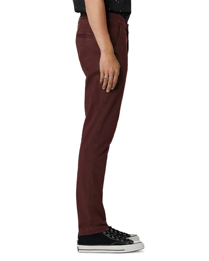 Classic Slim Straight Fit Jeans Russet Orange