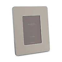 Addison Ross Silver Edged White Studio Enamel Photo Frame