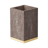 Faux Shagreen Pencil Cup