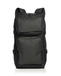 Rains Trail Faux Leather Cargo Backpack