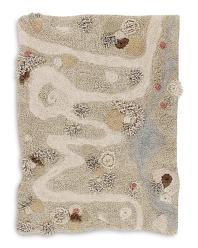 Lorena Canals Cotton Woods Path of Nature Playmat Washable Area Rug, 4' x 5'3