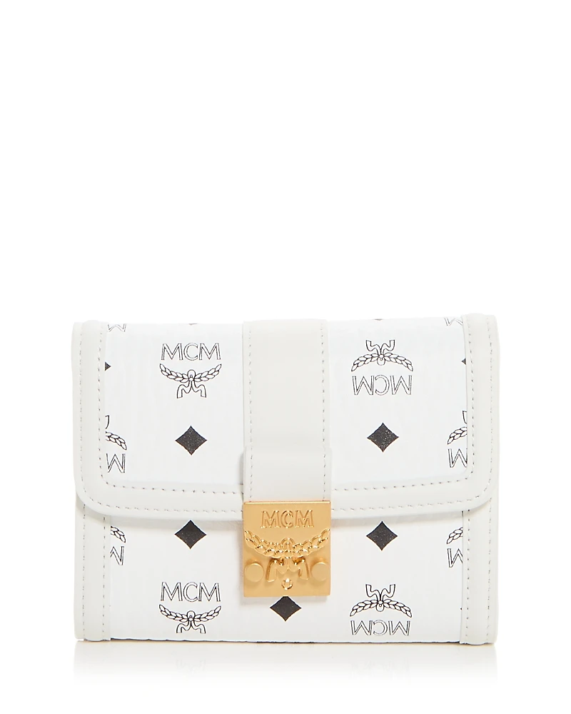 Mcm Tracy Small Visetos Trifold Wallet