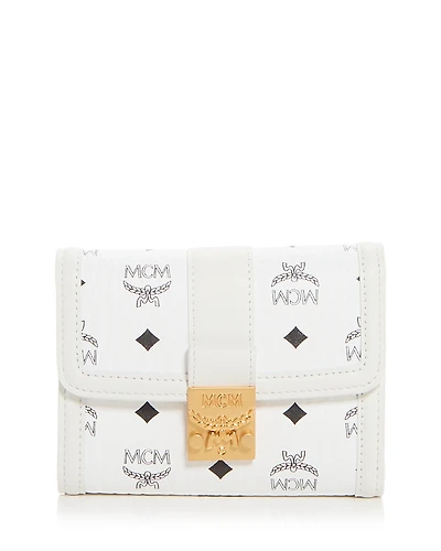 Mcm Tracy Small Visetos Trifold Wallet