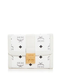 Mcm Tracy Small Visetos Trifold Wallet