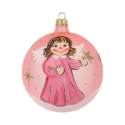 Vietri Baby Girl Angel Ornament