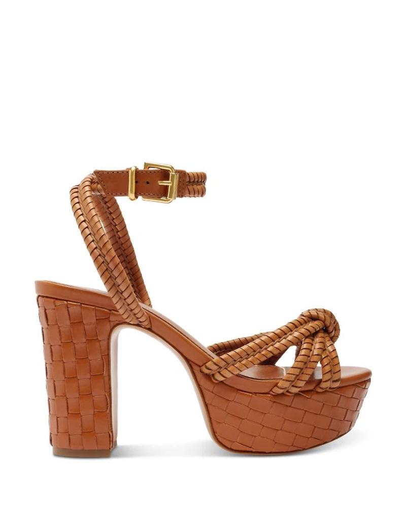 Women's Kathleen Knotted Ankle Strap Platform Sandals