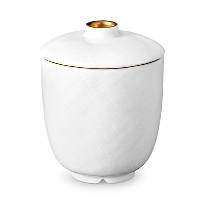 L'Objet Han Gold Sugar Bowl with Lid