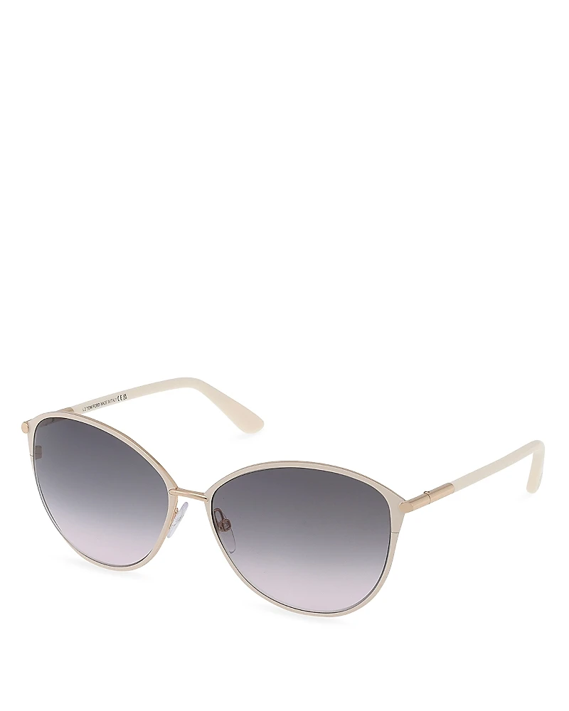Tom Ford Round Sunglasses, 59mm