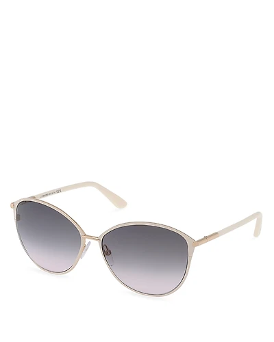 Tom Ford Round Sunglasses, 59mm