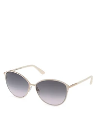 Tom Ford Round Sunglasses, 59mm