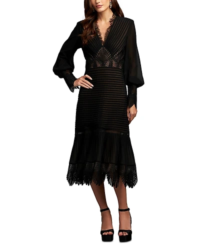 Tadashi Shoji Ridley Bishop Sleeve Dress