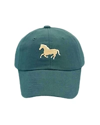 Boys' Horse Baseball Hat in Hunter Green - Baby, Little Kid, Big Kid