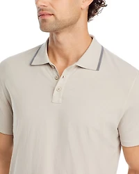 Classic Cotton Jersey Tipped Regular Fit Polo Shirt