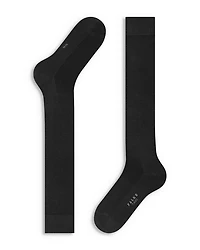 Cotton Blend Fil D'écosse Knee High Socks