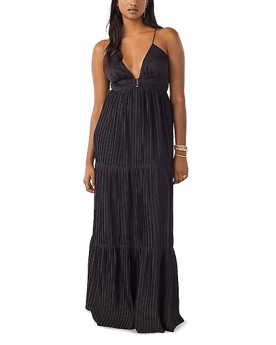 ba & sh Wasta Tiered Maxi Dress