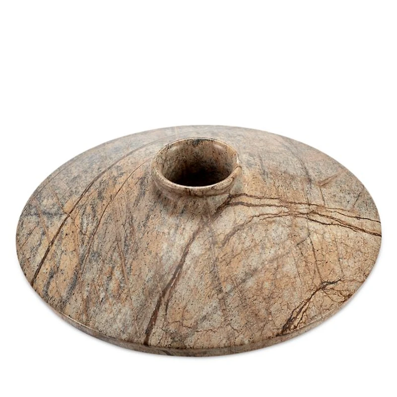 x Kelly Wearstler Dune Brown Marble Vase