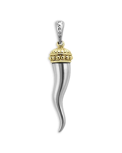 Lagos Men's 18K Yellow Gold & Sterling Silver Anthem Horn Pendant - Exclusive