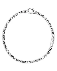Men's Sterling Silver Anthem Double Link Bracelet - Exclusive