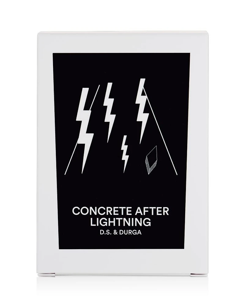 Concrete After Lightning Candle