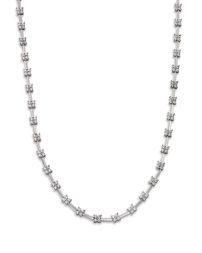 Bloomingdale's Fine Collection Diamond Station Collar Necklace