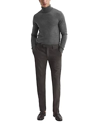 Caine Merino Wool Slim Fit Turtleneck Sweater