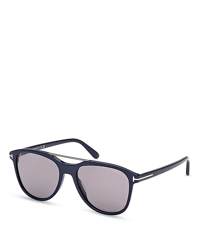 Tom Ford Damian 02 Pilot Sunglasses, 54mm