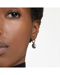 Sublima Pavé Crescent Drop Earrings