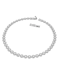 Una Necklace, Bracelet & Stud Earrings Set in Rhodium Plated