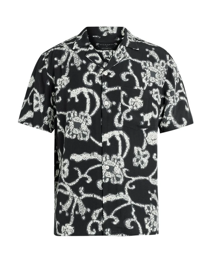 Webb Relaxed Fit Button Down Camp Shirt