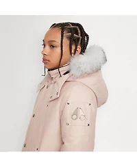 Unisex Parka with Shearling Hood