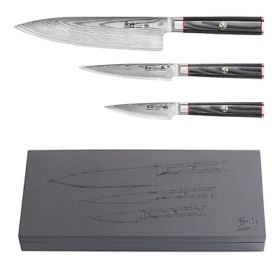 Cangshan Yari Series 3 Piece Starter Set with Ash Box