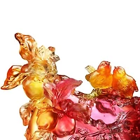 Happiness in Pairs Crystal Sculpture