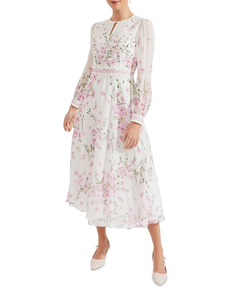 Skye Silk Midi Dress