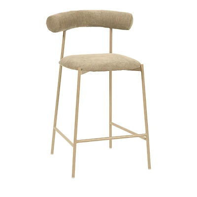 Tov Furniture Liliana Performance Velvet Bar Stool
