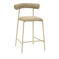 Tov Furniture Liliana Performance Velvet Bar Stool