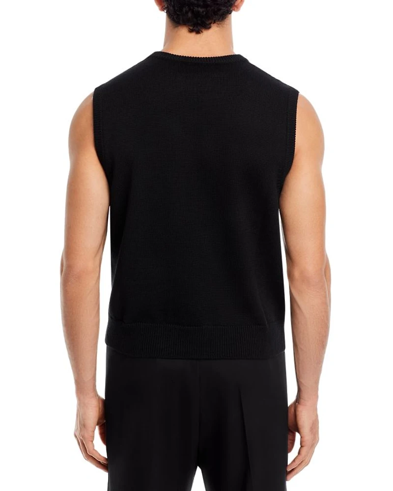 Jacquard Sweater Vest