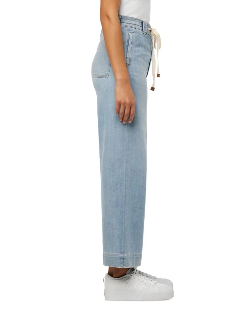 The Addison High Rise Cropped Wide Leg Jeans Admiration