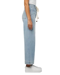 The Addison High Rise Cropped Wide Leg Jeans Admiration