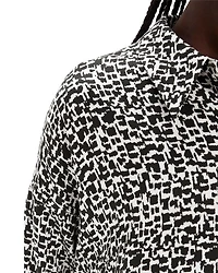 Helena Scratch Print Dress