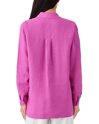 Linen Classic Collar Shirt