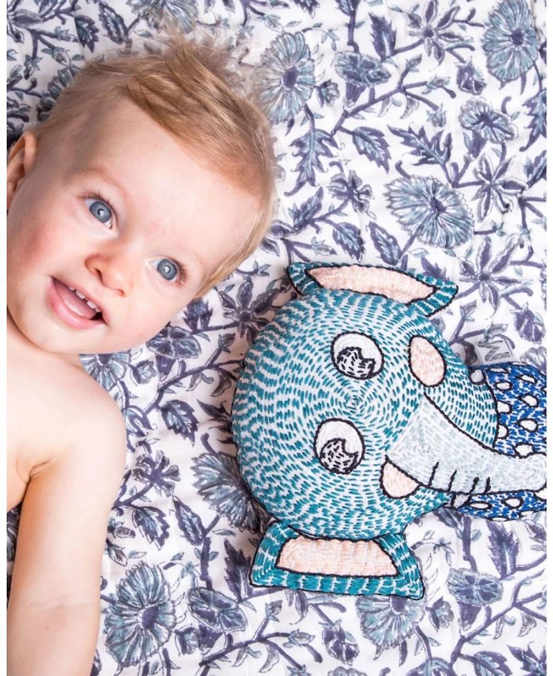 Unisex Handmade Plush Toy Rattle - Baby, Little Kid