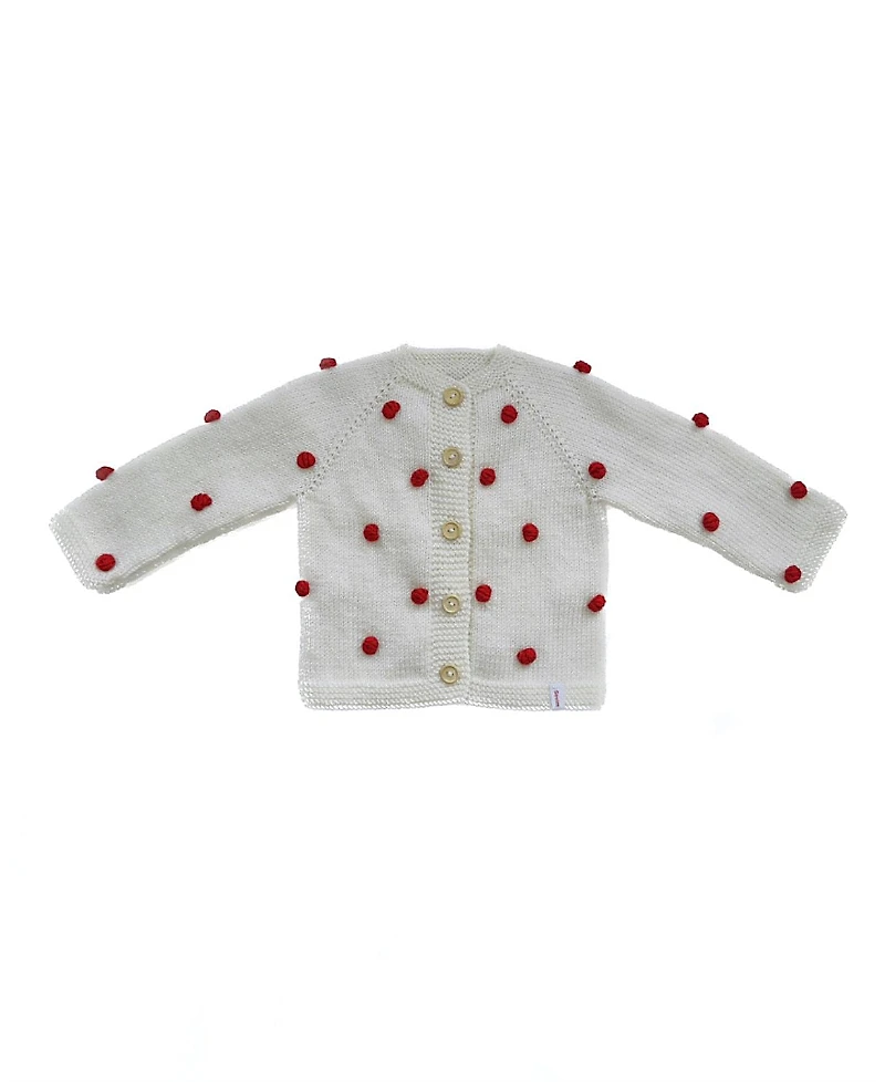 Sevim Handmade Unisex Cardigan Poppy