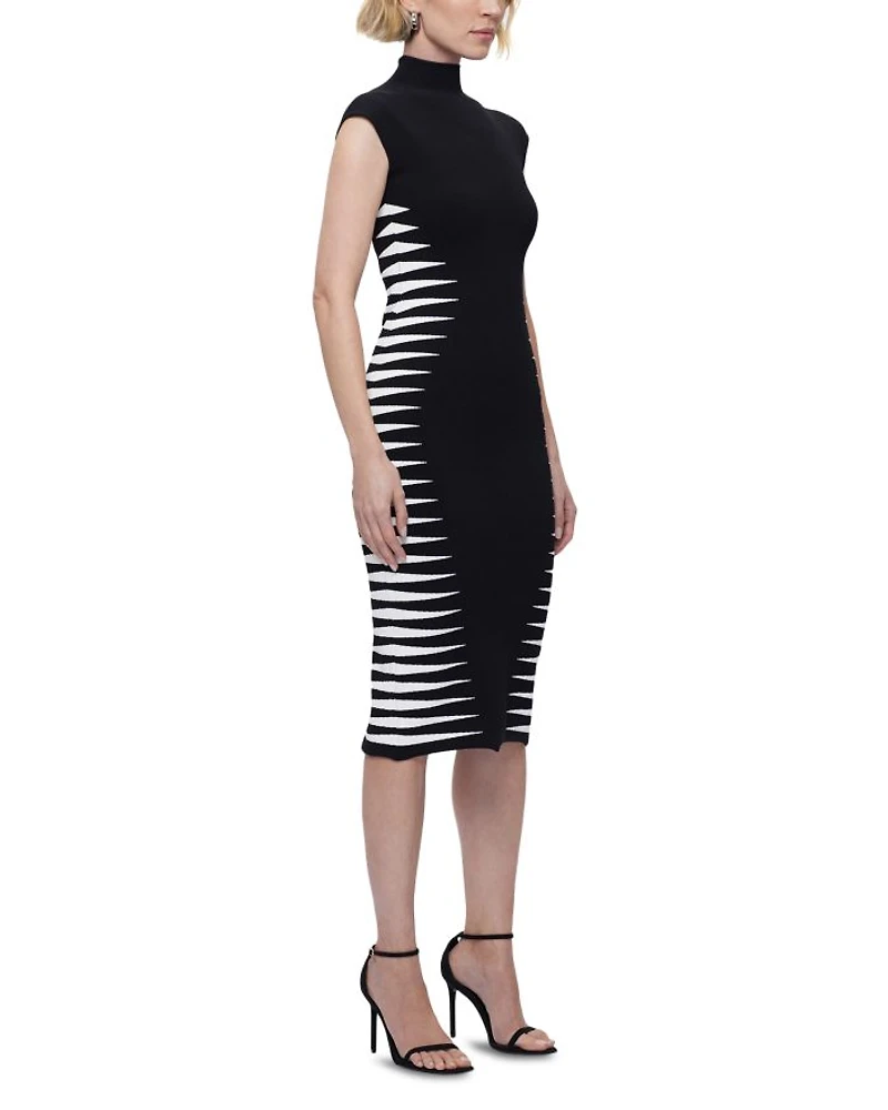 The Claire Cap Sleeve Midi Dress