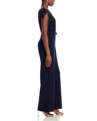 Lace Bodice Jumpsuit