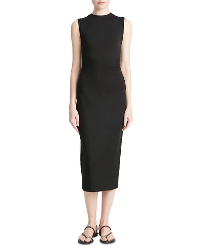 Ruched Side Sheath Dress